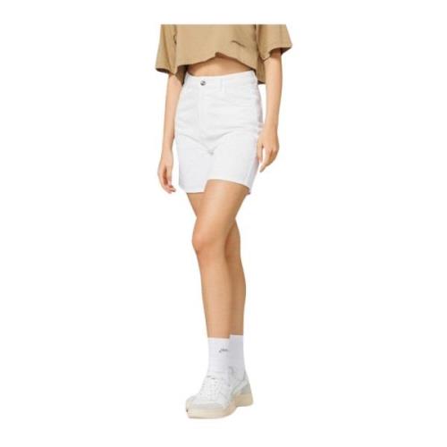 Hinnominate Denim Shorts White, Dam