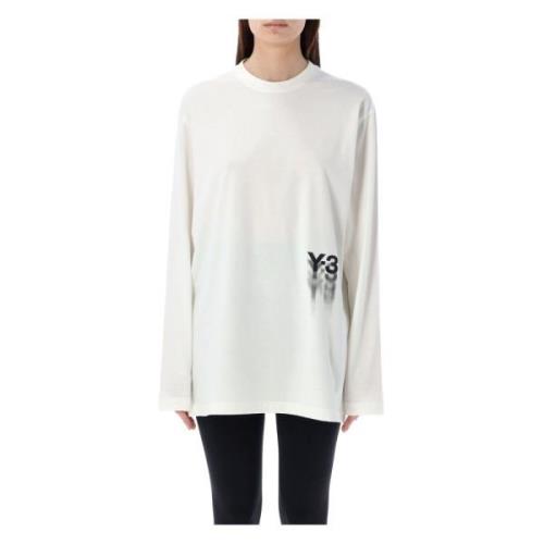 Y-3 Long Sleeve Tops White, Dam