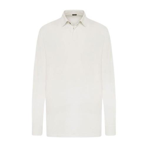 Kiton Polo Shirts White, Herr