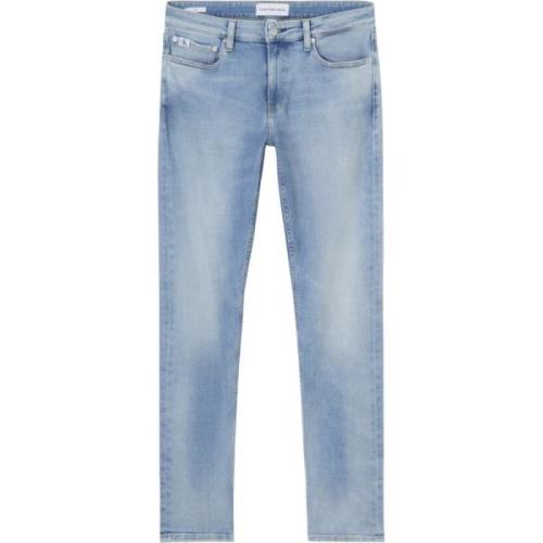 Calvin Klein Slim-Fit Jeans för Män Blue, Herr