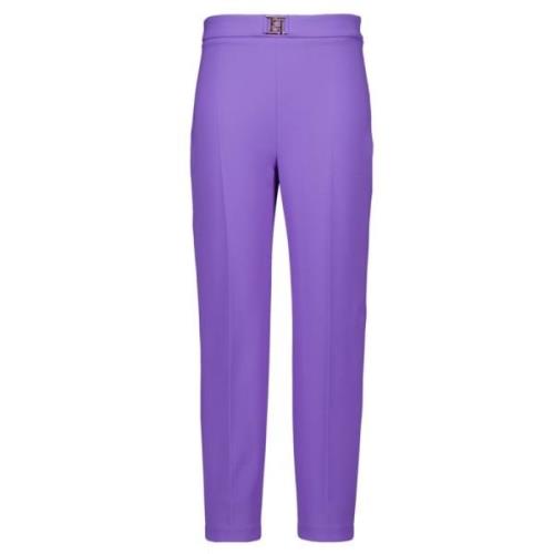 Elisabetta Franchi Lila Byxor Purple, Dam