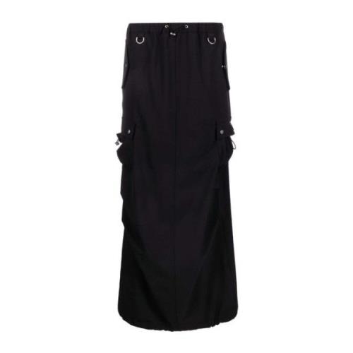 Coperni Maxi Skirts Black, Dam