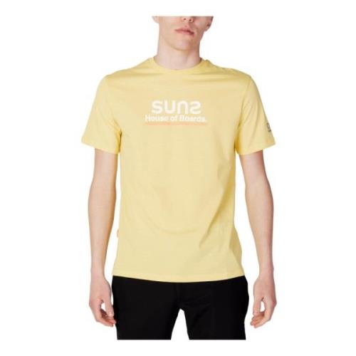 Suns T-Shirts Yellow, Herr