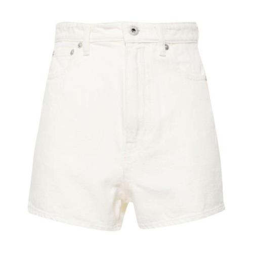 Kenzo Denim Shorts White, Dam