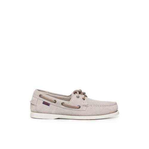 Sebago Sailor Shoes Beige, Herr