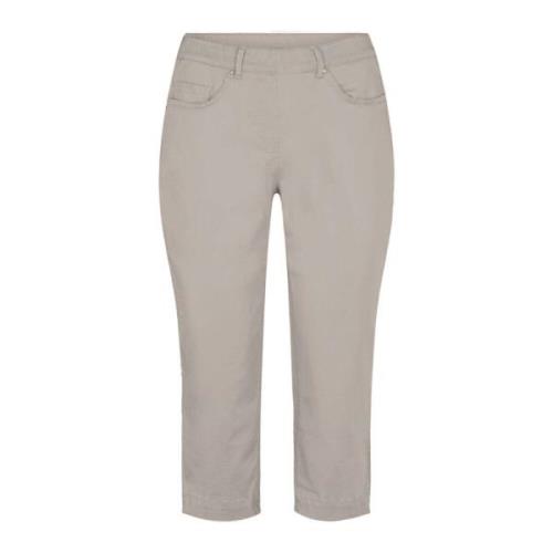 LauRie Cropped Trousers Gray, Dam