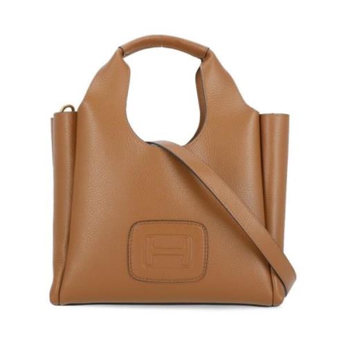 Hogan Tote Bags Brown, Dam