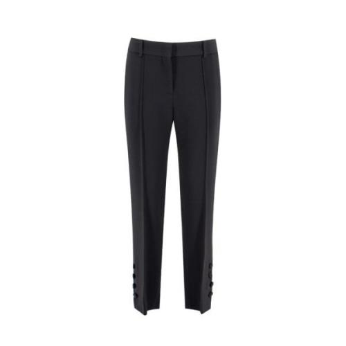 Ermanno Scervino Slim-fit Trousers Black, Dam