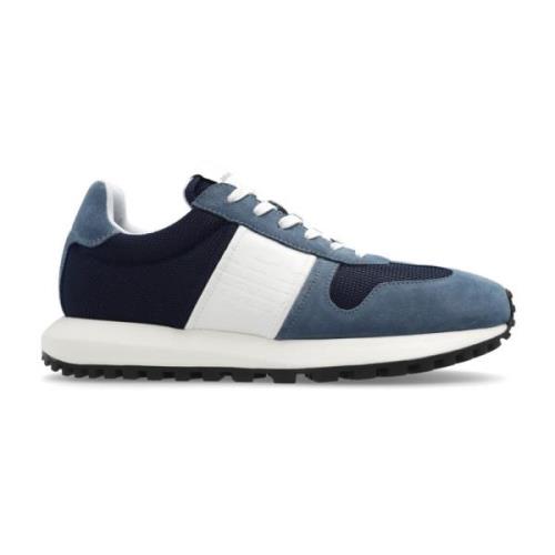 Emporio Armani Sneakers med logotyp Blue, Herr