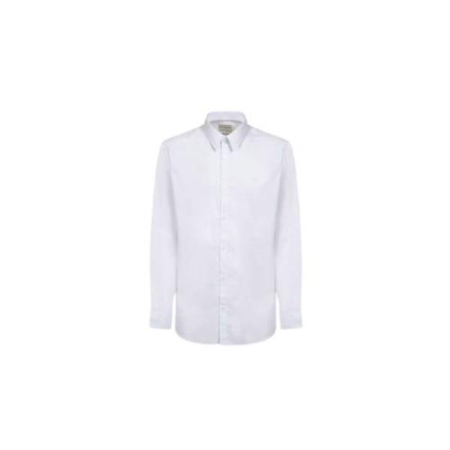 Guess Klassisk Stretch Slim Fit Skjorta White, Herr