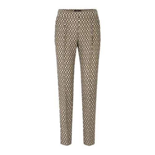 Windsor Slim-fit Trousers Green, Dam