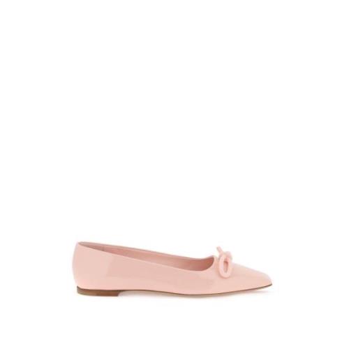 Salvatore Ferragamo Loafers Pink, Dam