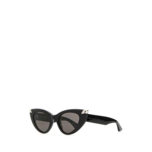 Alexander McQueen Sunglasses Black, Dam