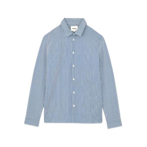 Noyoco Casual Shirts Blue, Herr