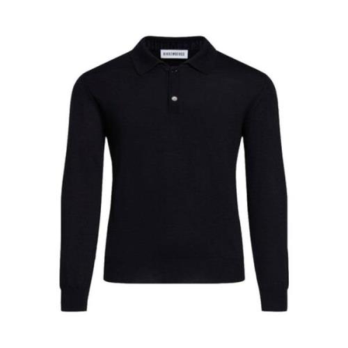 Bikkembergs Polo Shirts Black, Herr