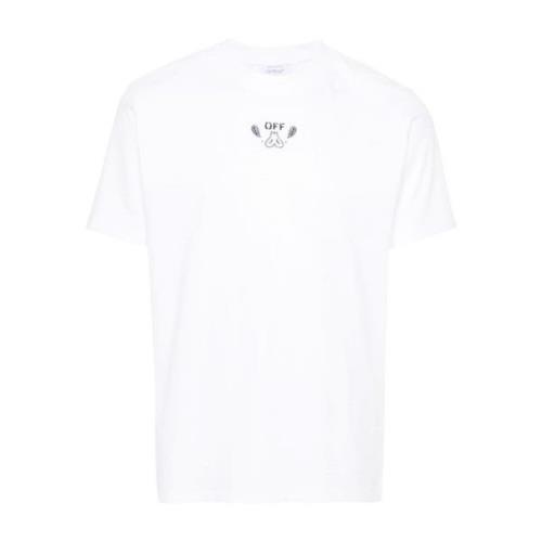 Off White T-Shirts White, Herr