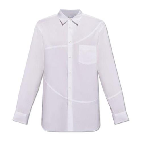 Comme des Garçons Skjorta med stygn White, Herr