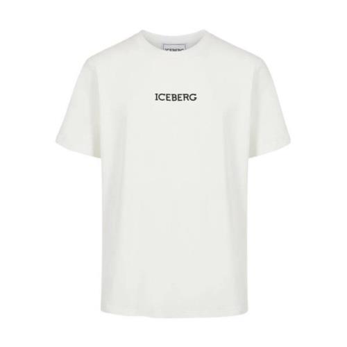 Iceberg T-Shirts White, Herr