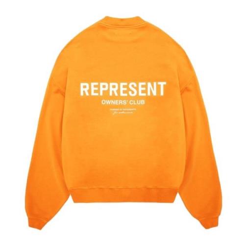 Represent Sweatshirts Orange, Herr