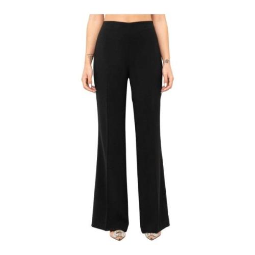 Twinset Trousers Black, Dam