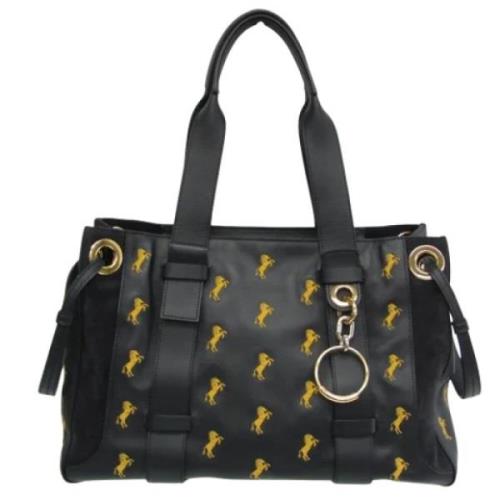 Chloé Pre-owned Pre-owned Mocka totevskor Black, Dam