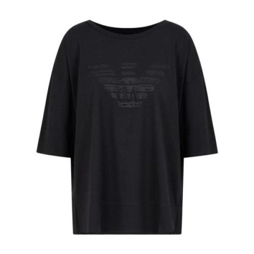 Emporio Armani T-Shirts Black, Dam
