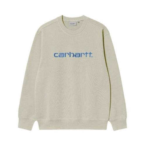 Carhartt Wip Sweatshirts Green, Herr