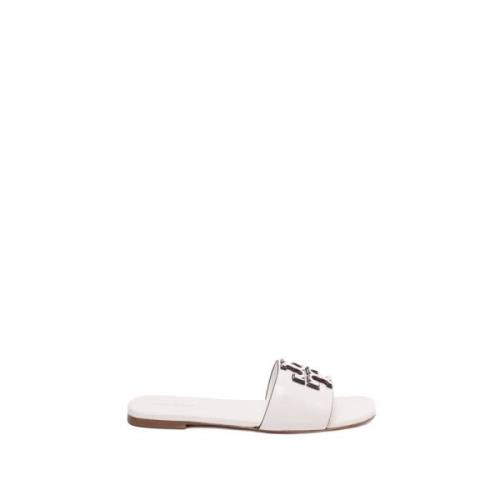 Tory Burch 109 Gardenia Ines Slide Sandaler White, Dam