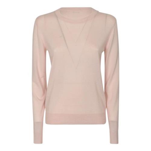 P.a.r.o.s.h. Round-neck Knitwear Pink, Dam