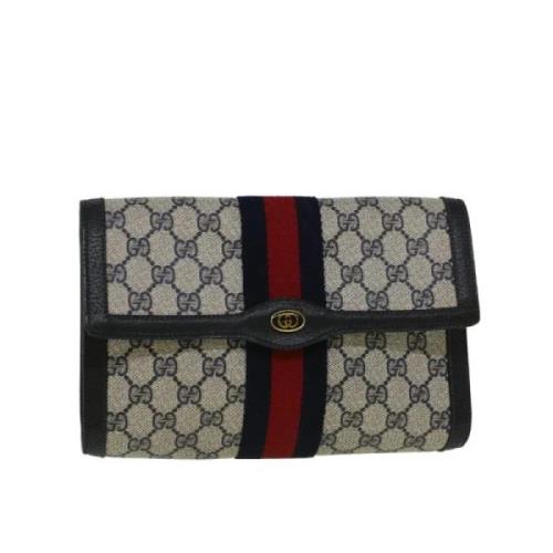 Gucci Vintage Pre-owned Canvas gucci-vskor Red, Dam