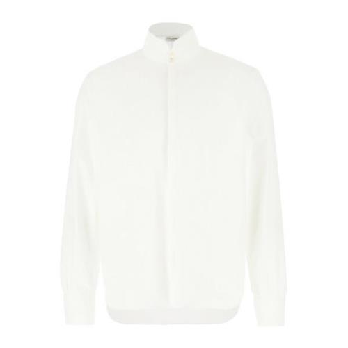 Saint Laurent Casual Shirts White, Herr