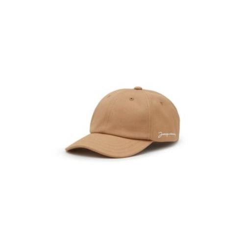 Jacquemus Elegant Cap Beige, Herr