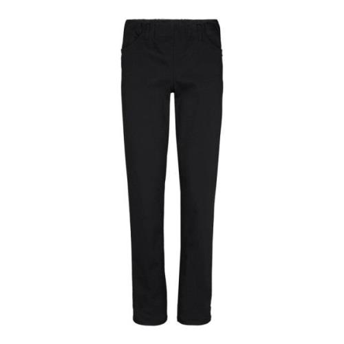 LauRie Slim-fit Jeans Black, Dam