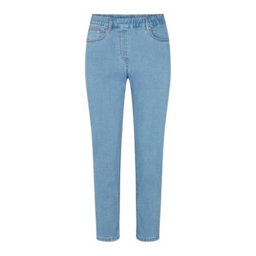 LauRie Slim-fit Jeans Blue, Dam