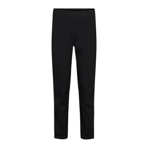 LauRie Slim-fit Trousers Black, Dam