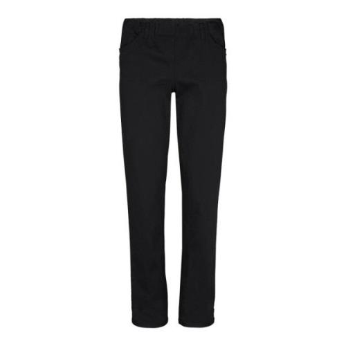 LauRie Slim-fit Jeans Black, Dam