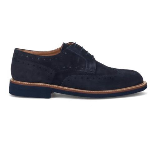 Sangiorgio Laced Shoes Blue, Herr