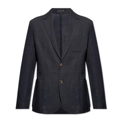 Paul Smith Linneblazer Blue, Herr