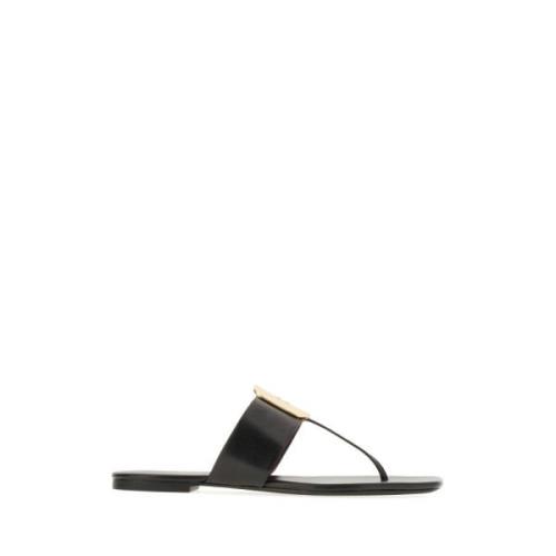 Tory Burch Flip Flops Black, Dam