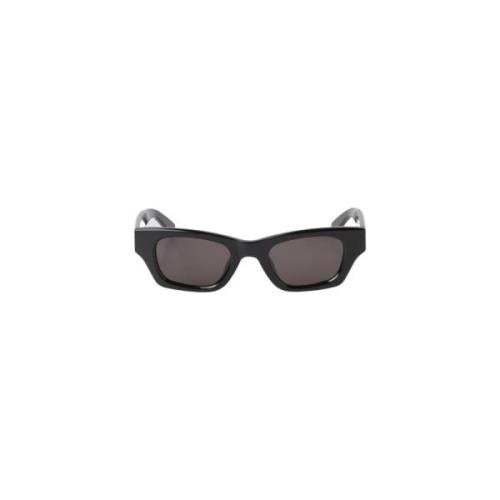 Ambush Elegant Fyrkantiga Solglasögon med 3D-logotyp Black, Herr