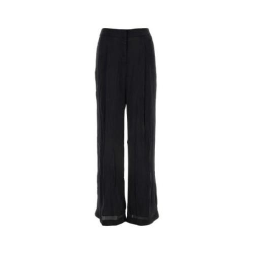 Michael Kors Wide Trousers Black, Dam