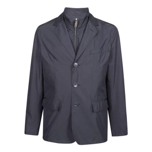 Herno Blå Byron Blazer Blue, Herr