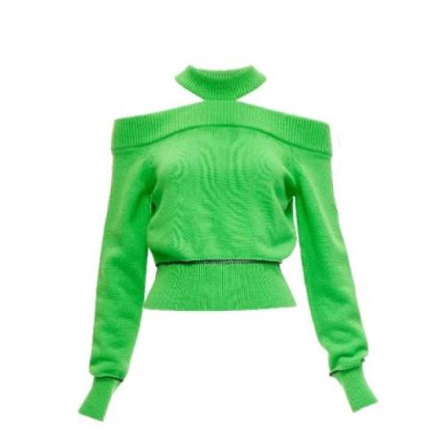 Alexander McQueen Pre-owned Pre-owned Ylle ytterklder Green, Dam