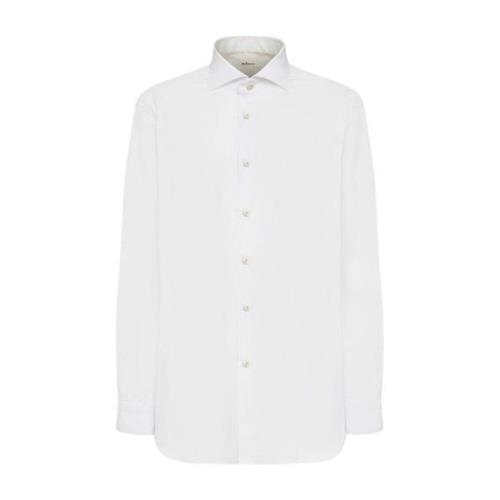 Kiton Shirts White, Herr