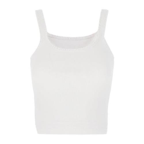 Chloé Sleeveless Tops White, Dam