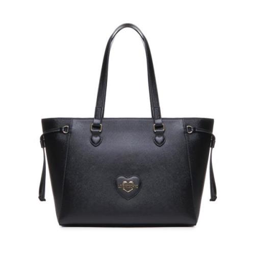 Love Moschino Tote Bags Black, Dam