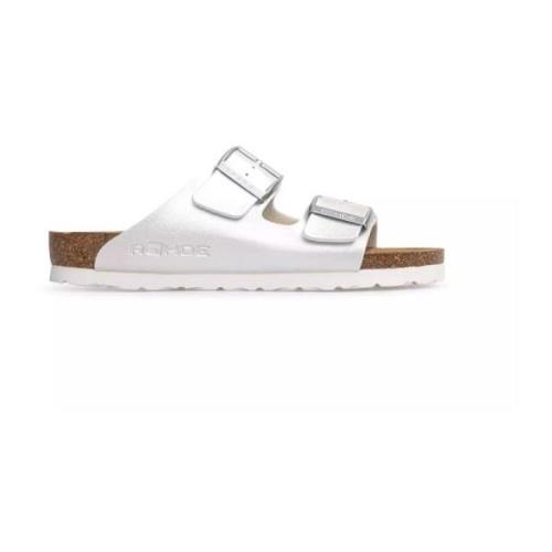 Rohde Flat Sandals White, Dam