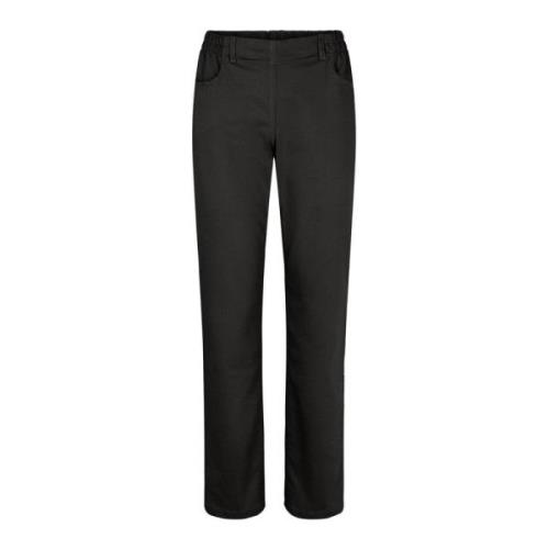 LauRie Slim-fit Trousers Black, Dam