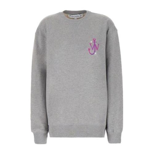 JW Anderson Sweatshirts Gray, Dam