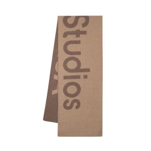 Acne Studios Ylle sjalar Brown, Dam